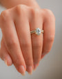 Kobelli 1.5ct Classic Oval Moissanite Halo Bridal Set