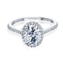 Kobelli 1.5ct Classic Oval Halo Engagement Ring