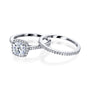 Kobelli Moissanite Wedding Ring Set