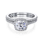 Kobelli Moissanite Wedding Ring Set