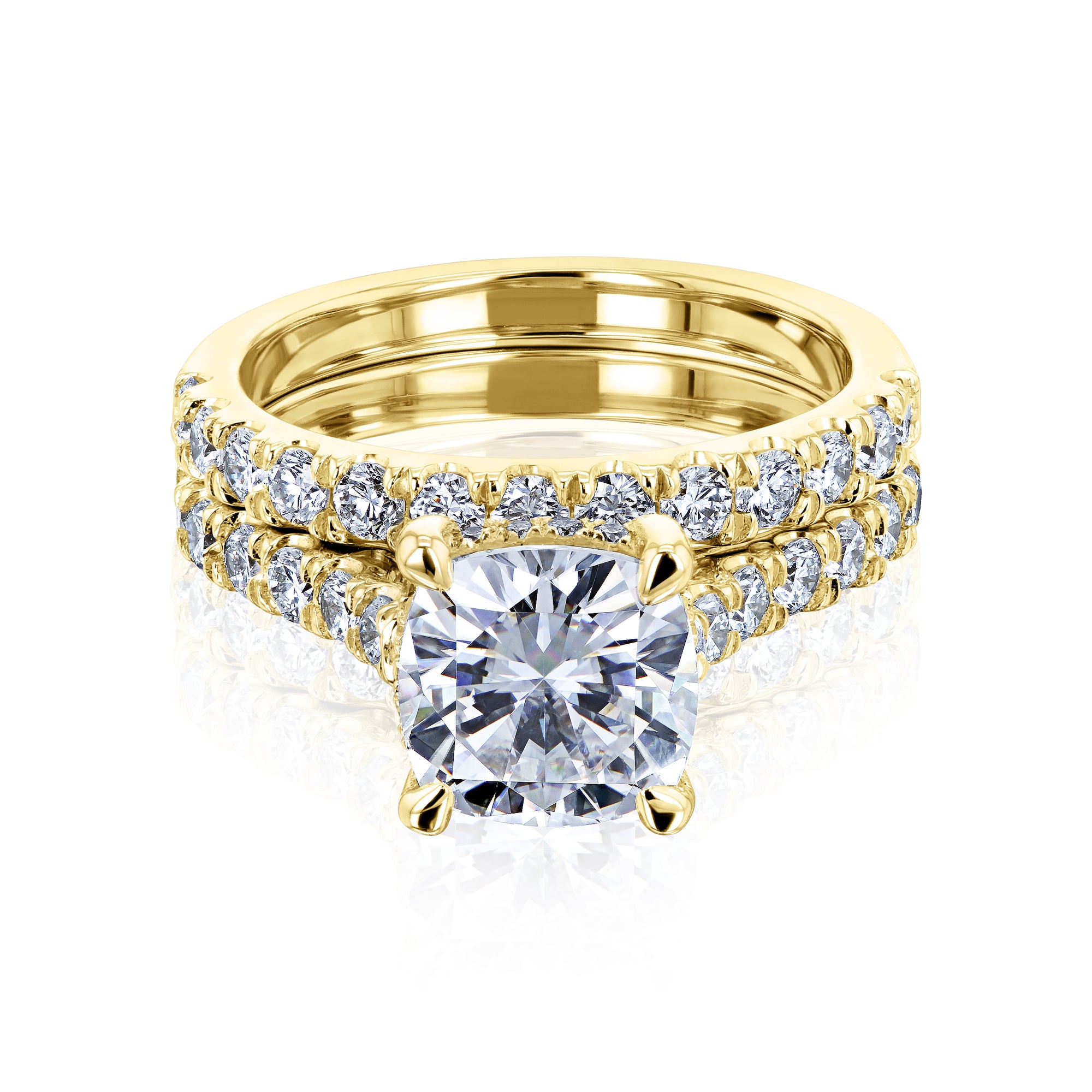 3 Carat Moissanite Camden Bridal Set