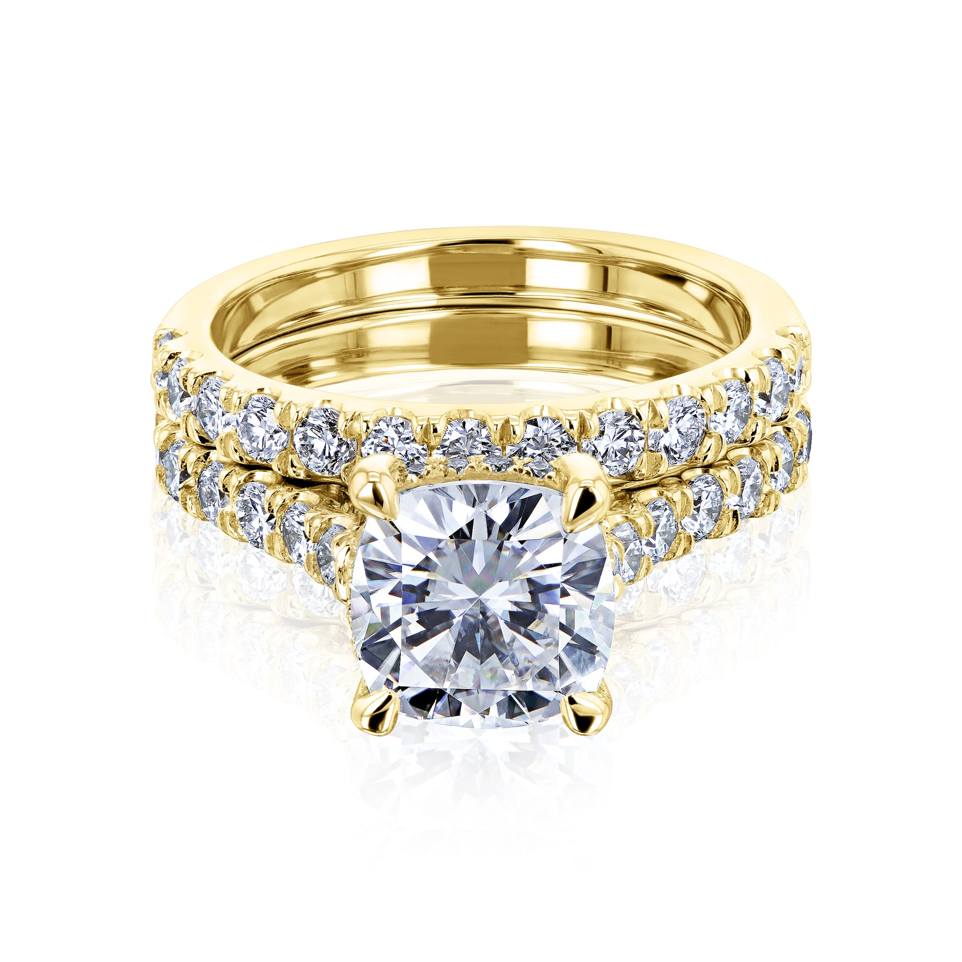 3 Carat Moissanite Camden Bridal Set