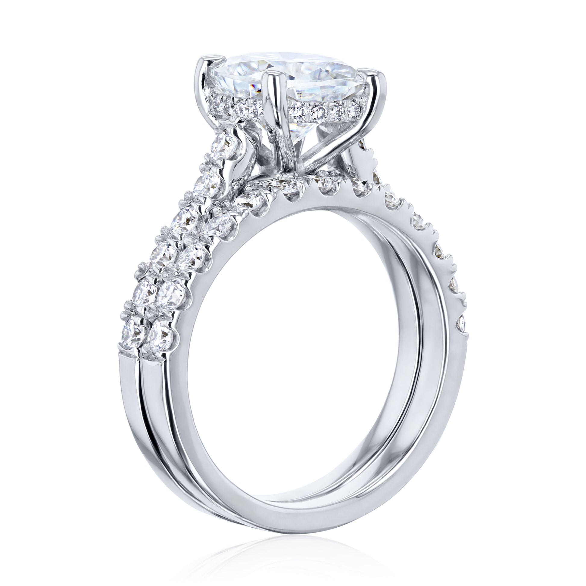 3 Carat Moissanite Camden Bridal Set