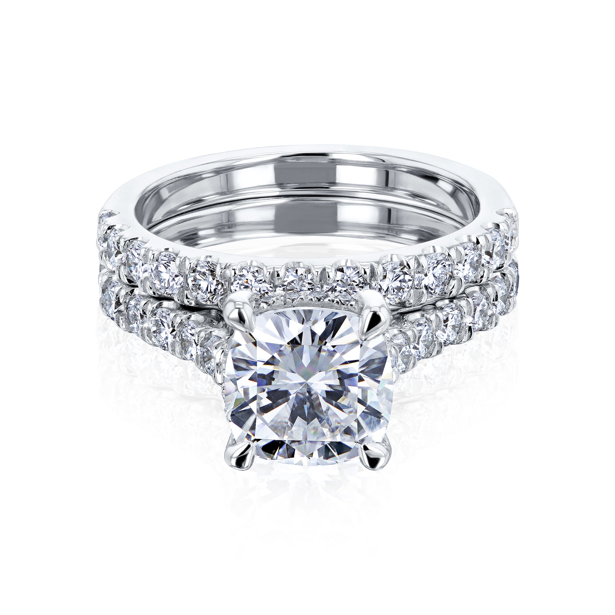 3 Carat Moissanite Camden Bridal Set