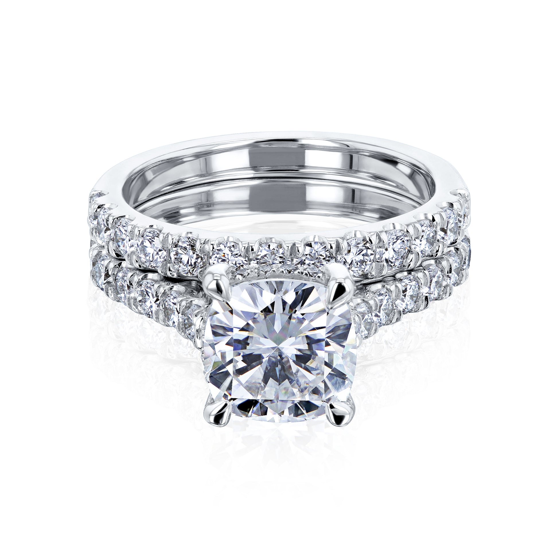 3 Carat Moissanite Camden Bridal Set