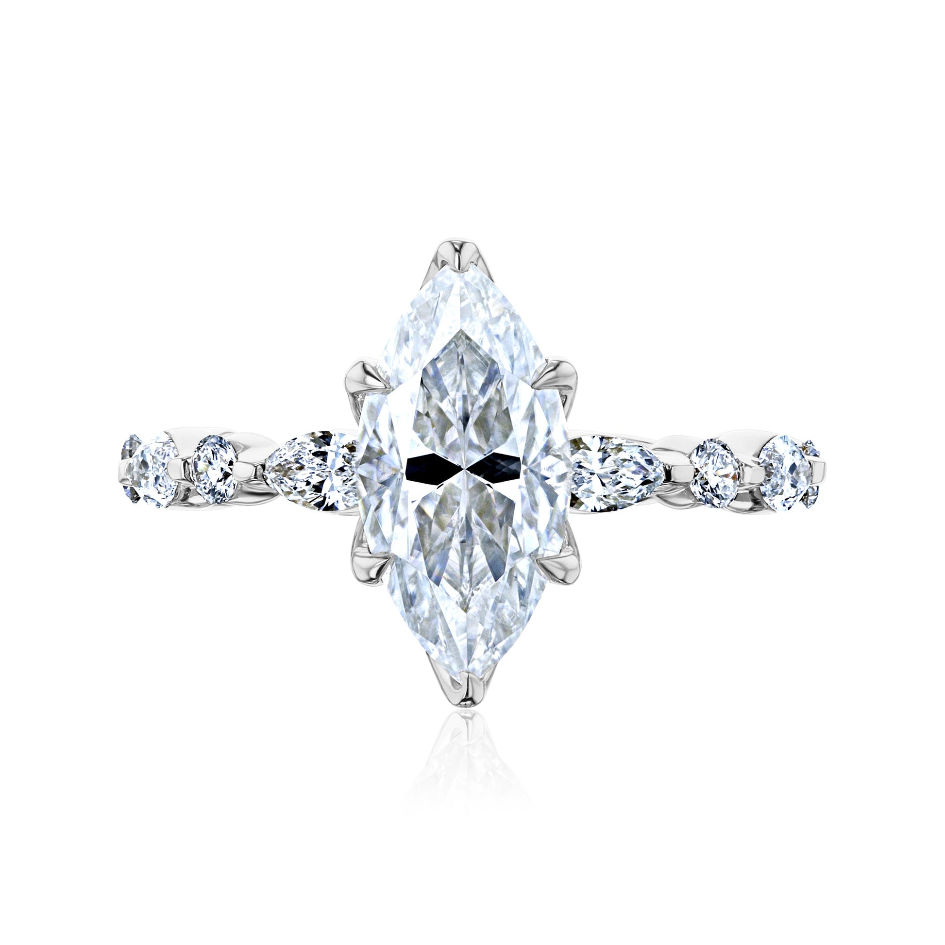 Kobelli Magnolia Engagement Ring