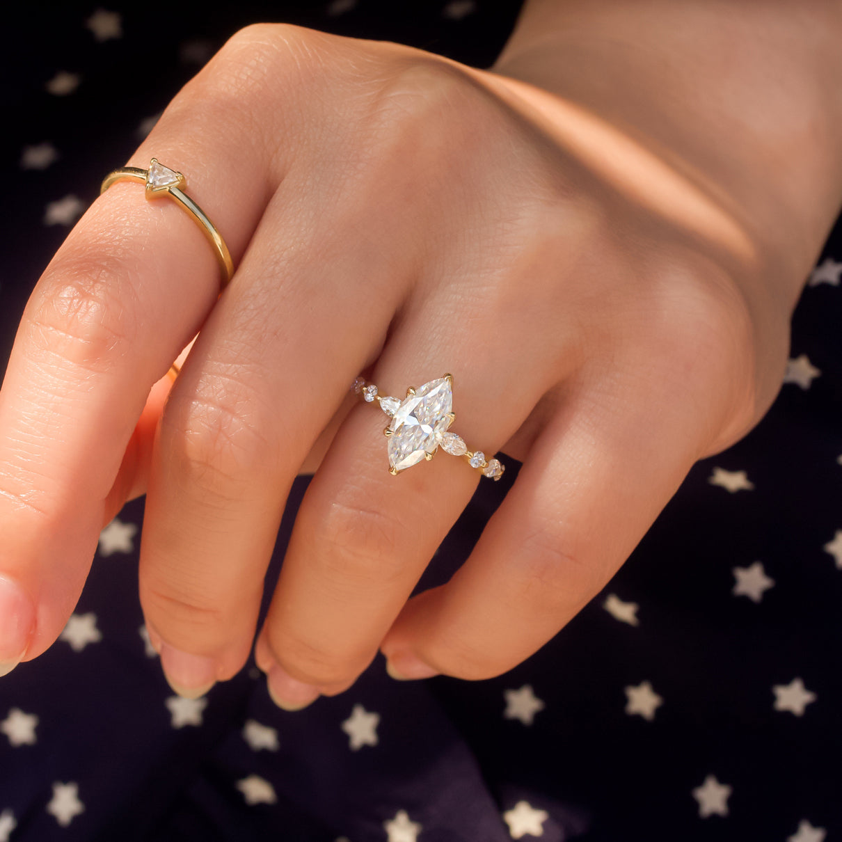 Kobelli Magnolia Engagement Ring