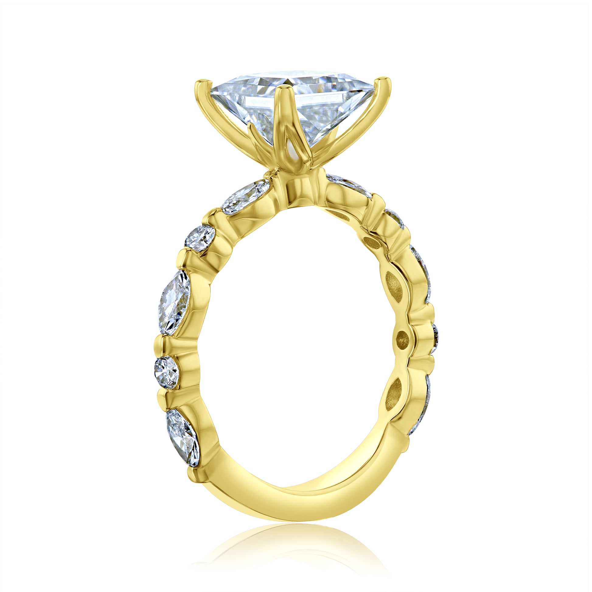 Kobelli Picotee Engagement Ring