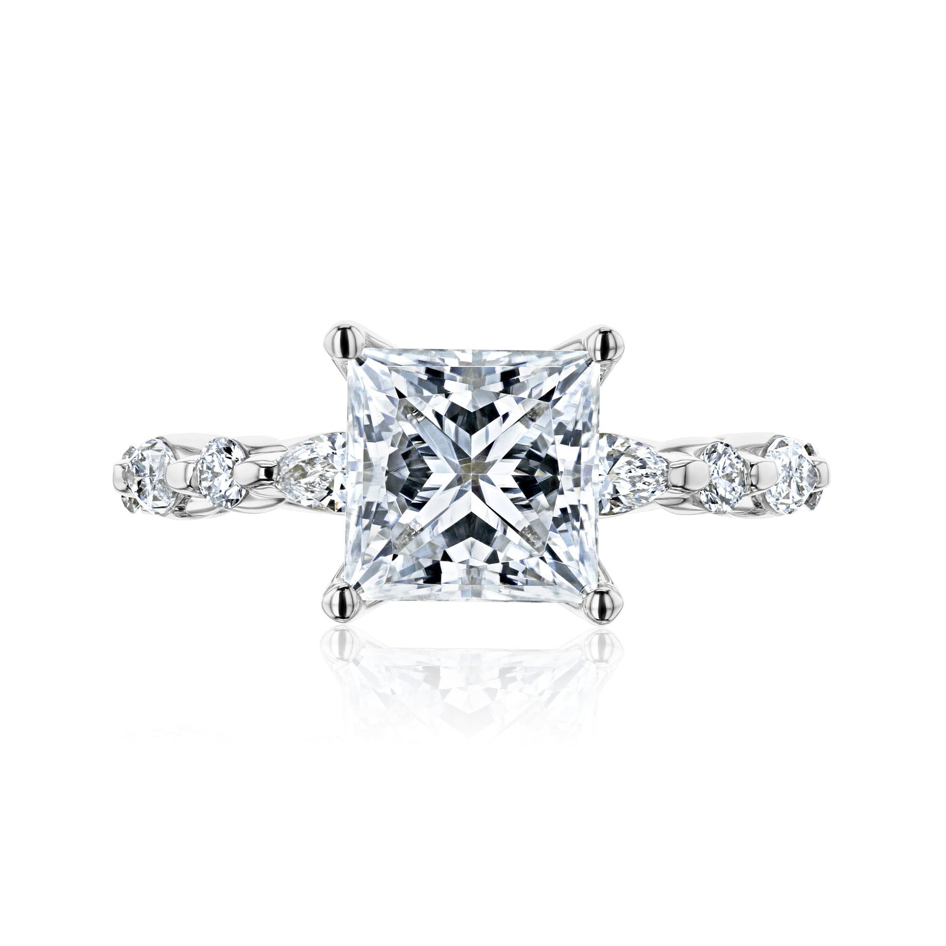 Kobelli Picotee Engagement Ring