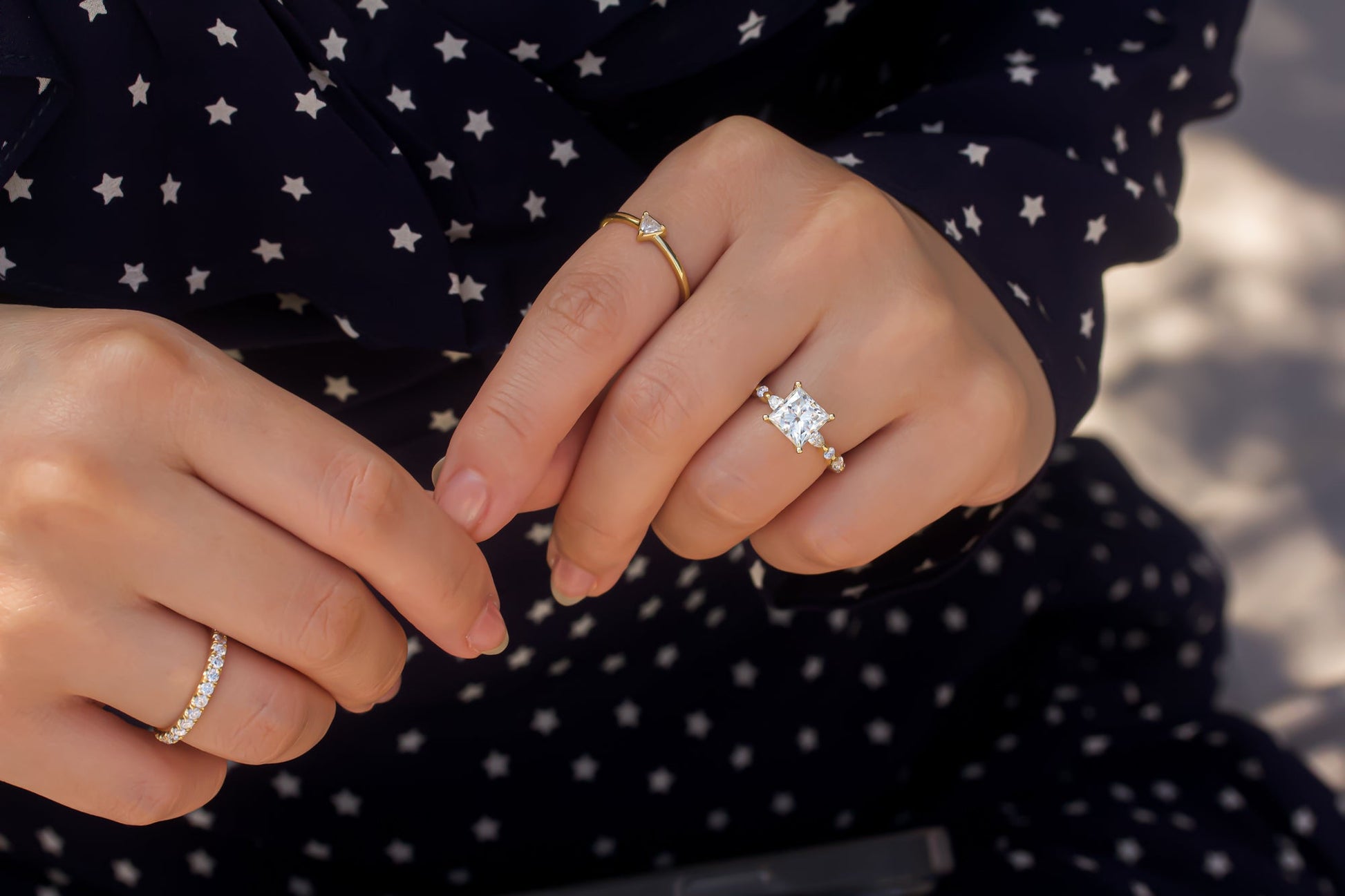 Kobelli Picotee Engagement Ring