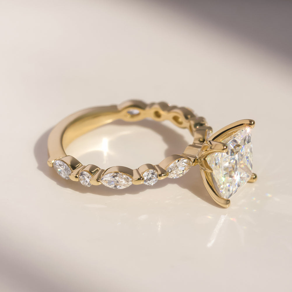 Kobelli Picotee Engagement Ring