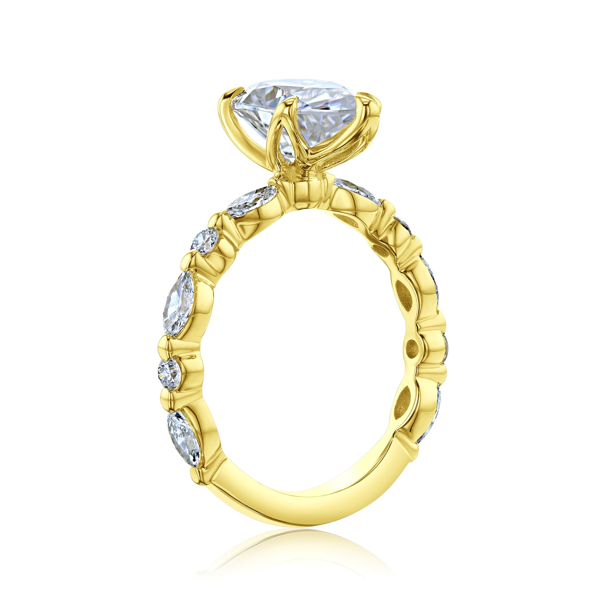 Kobelli Posy Engagement Ring