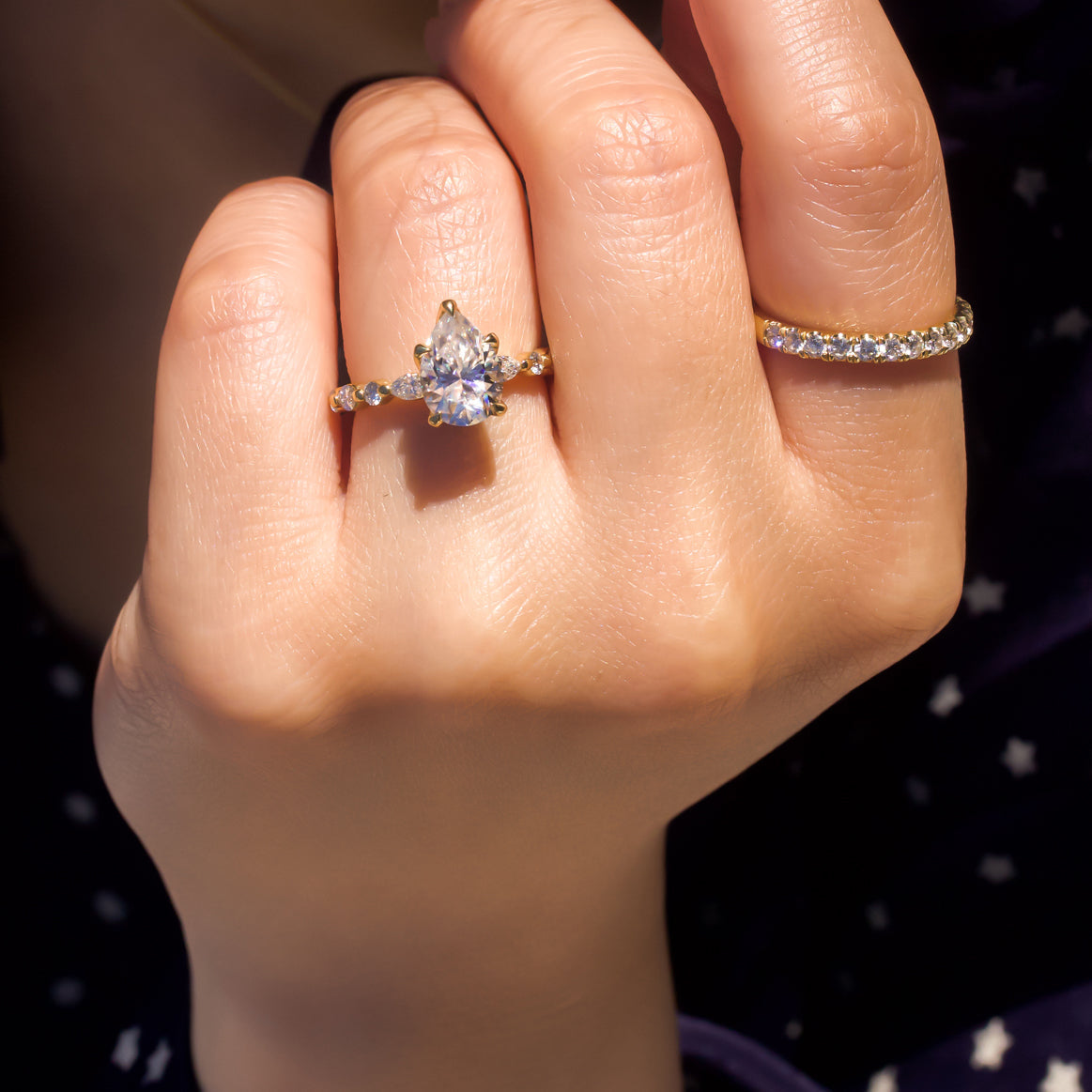 Kobelli Posy Engagement Ring