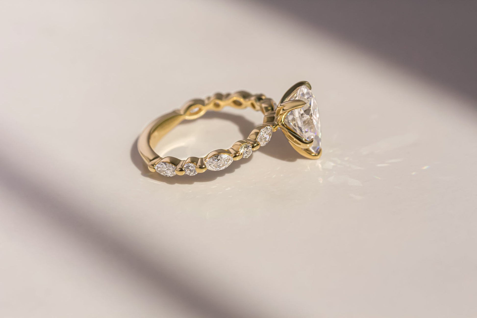 Kobelli Posy Engagement Ring