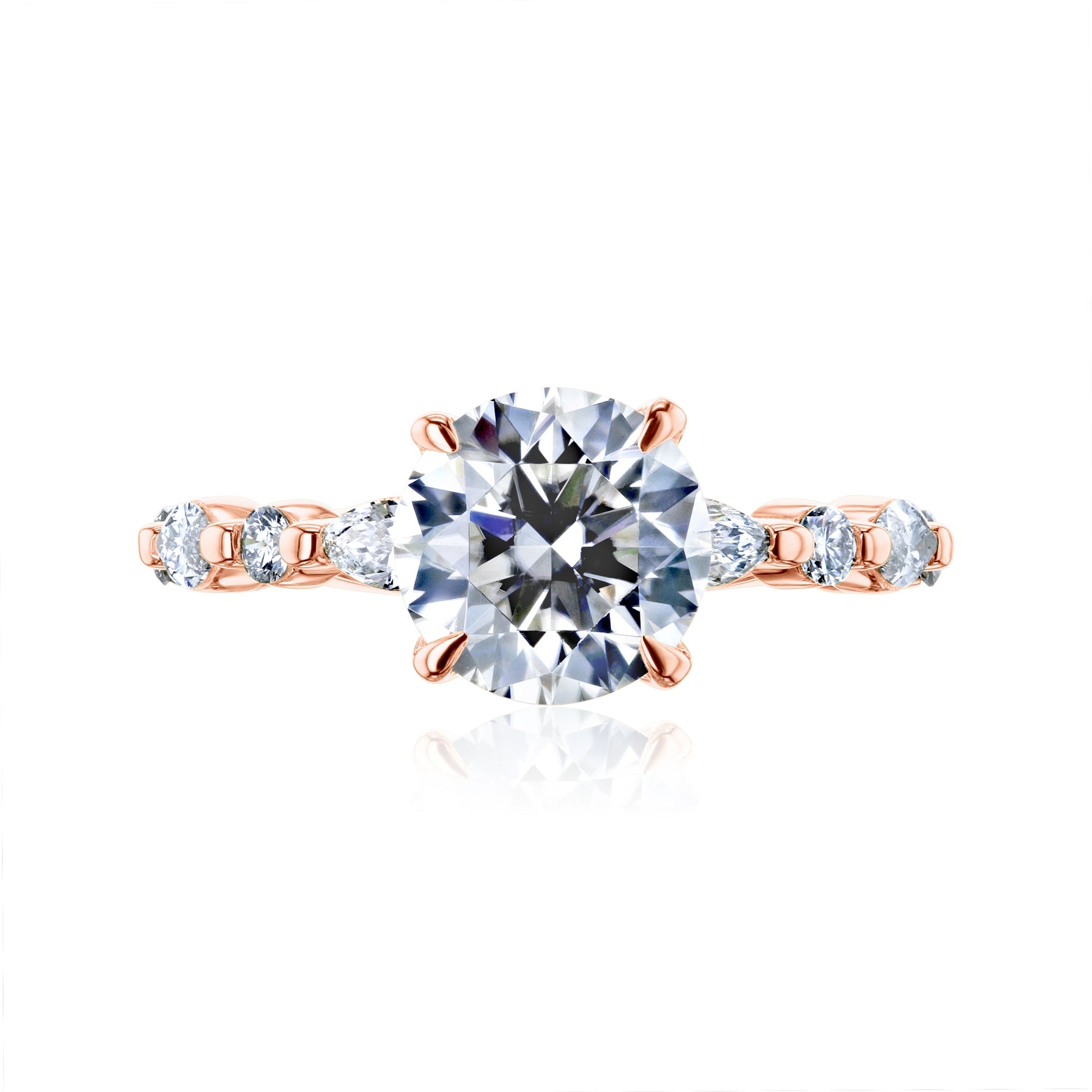 2.5 Carat Moissanite Rue Ring