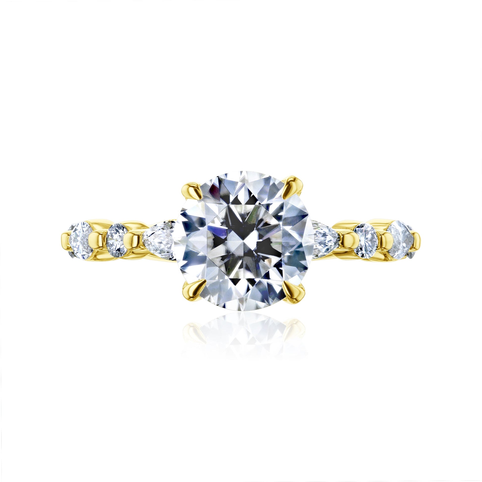 2.5 Carat Moissanite Rue Ring