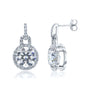 Kobelli 9.5mm Moissanite Dangle Earrings