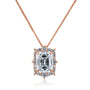 Kobelli Elizabeth Diamond & Moissanite Necklace