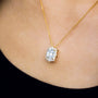 Kobelli Elizabeth Diamond & Moissanite Necklace