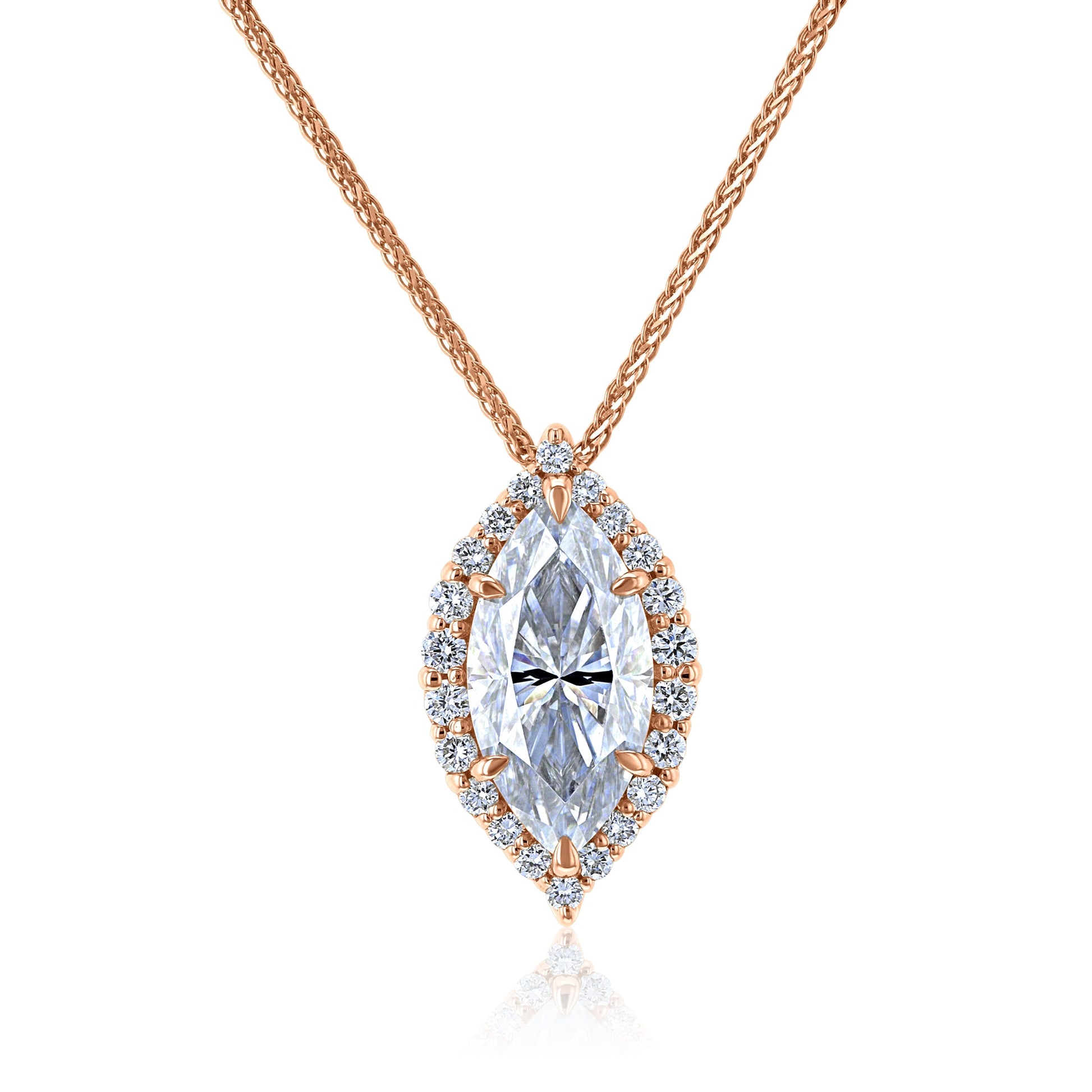 Kobelli Margaux Diamond & Moissanite Necklace
