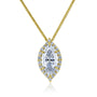 Kobelli Margaux Diamond & Moissanite Necklace