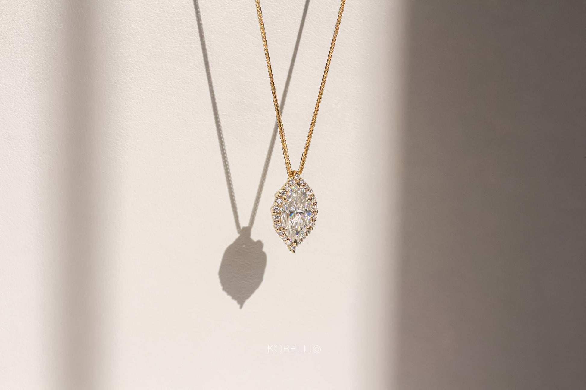 Kobelli Margaux Diamond & Moissanite Necklace