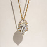 Kobelli Margaux Diamond & Moissanite Necklace
