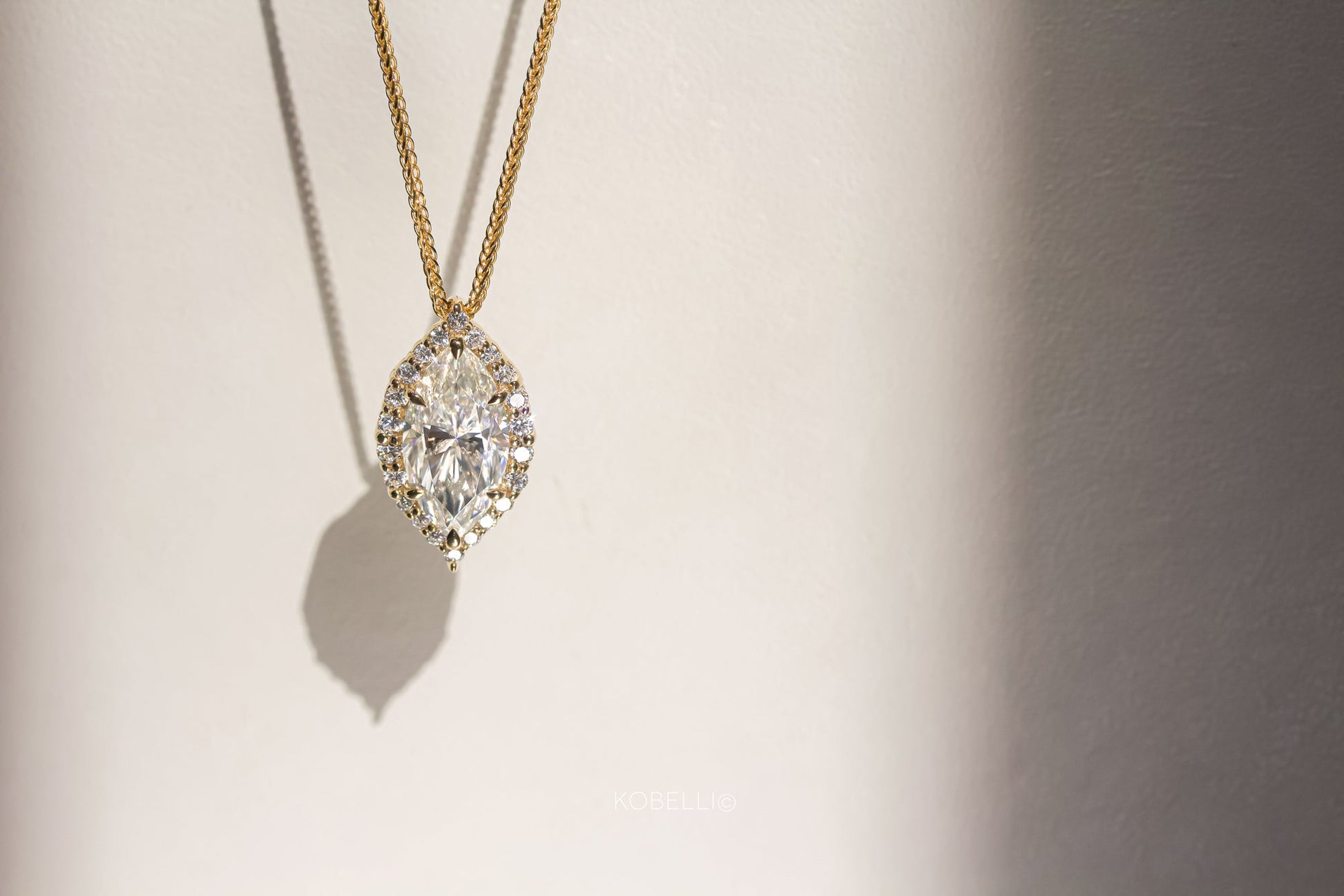 Kobelli Margaux Diamond & Moissanite Necklace