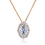 Kobelli Ophelia Diamond & Moissanite Necklace
