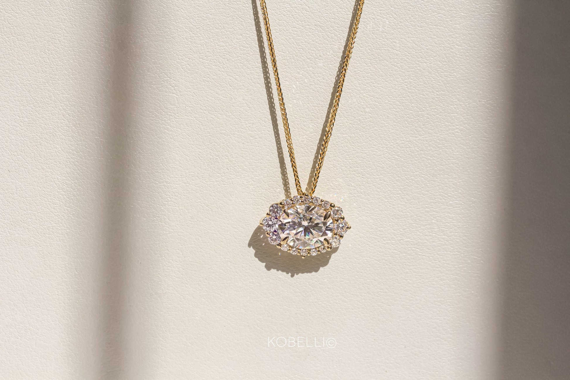 Kobelli Ophelia Diamond & Moissanite Necklace