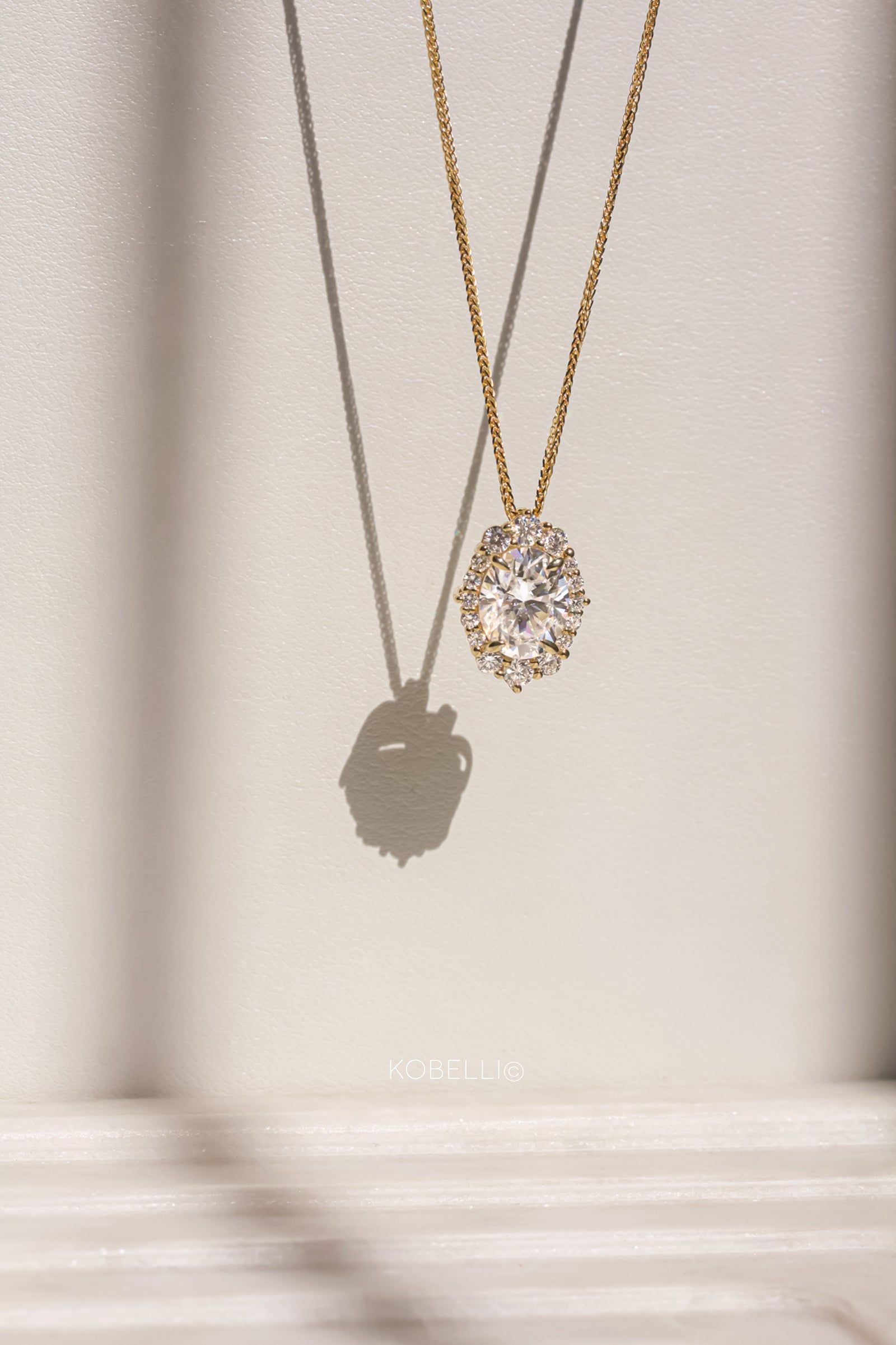 Kobelli Ophelia Diamond & Moissanite Necklace