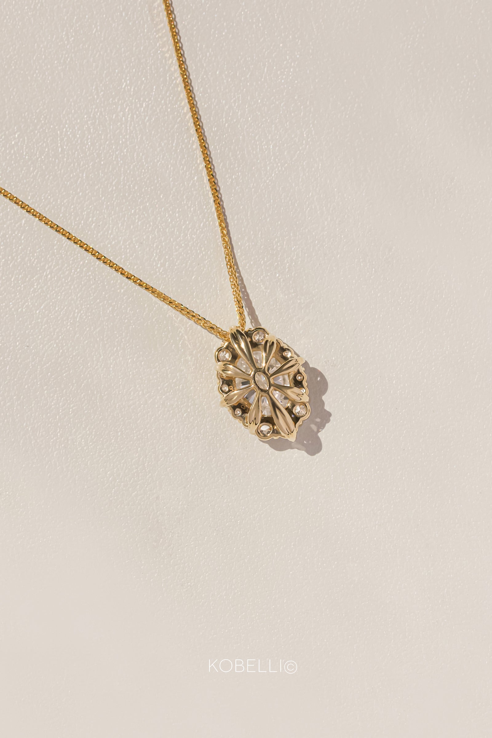 Kobelli Ophelia Diamond & Moissanite Necklace