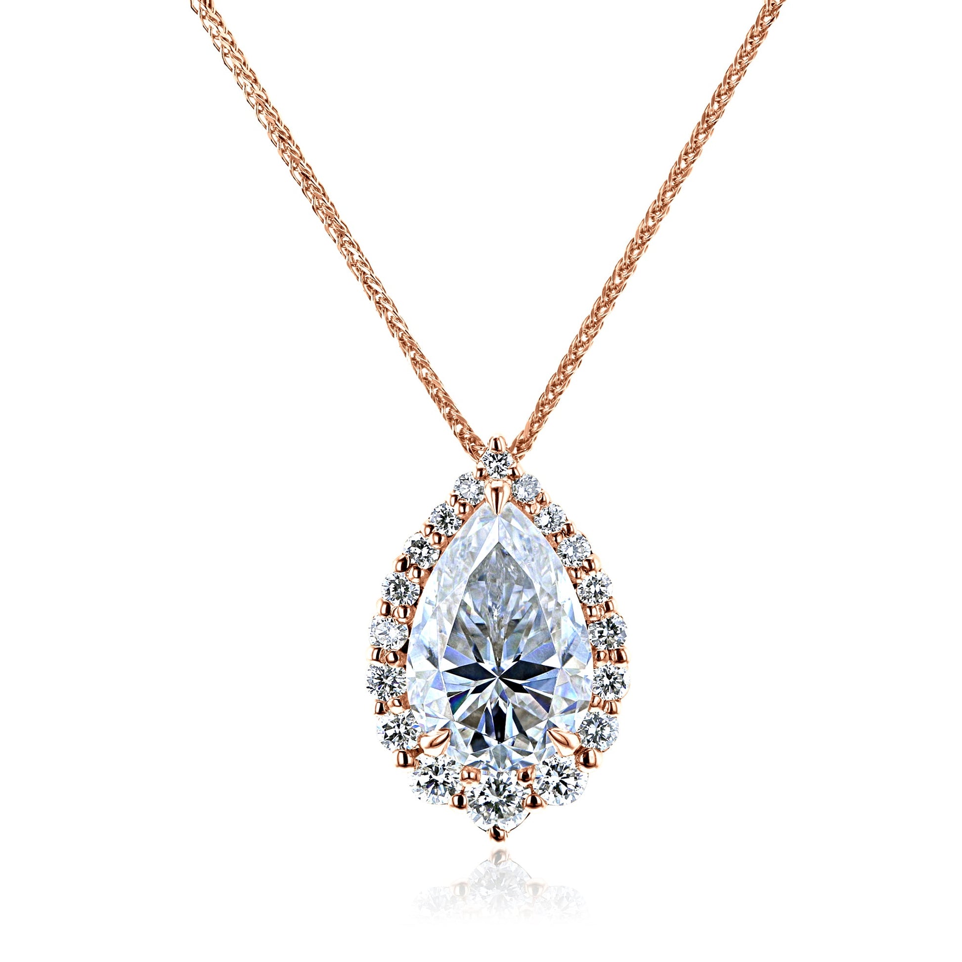 Kobelli Phoebe Diamond & Moissanite Necklace