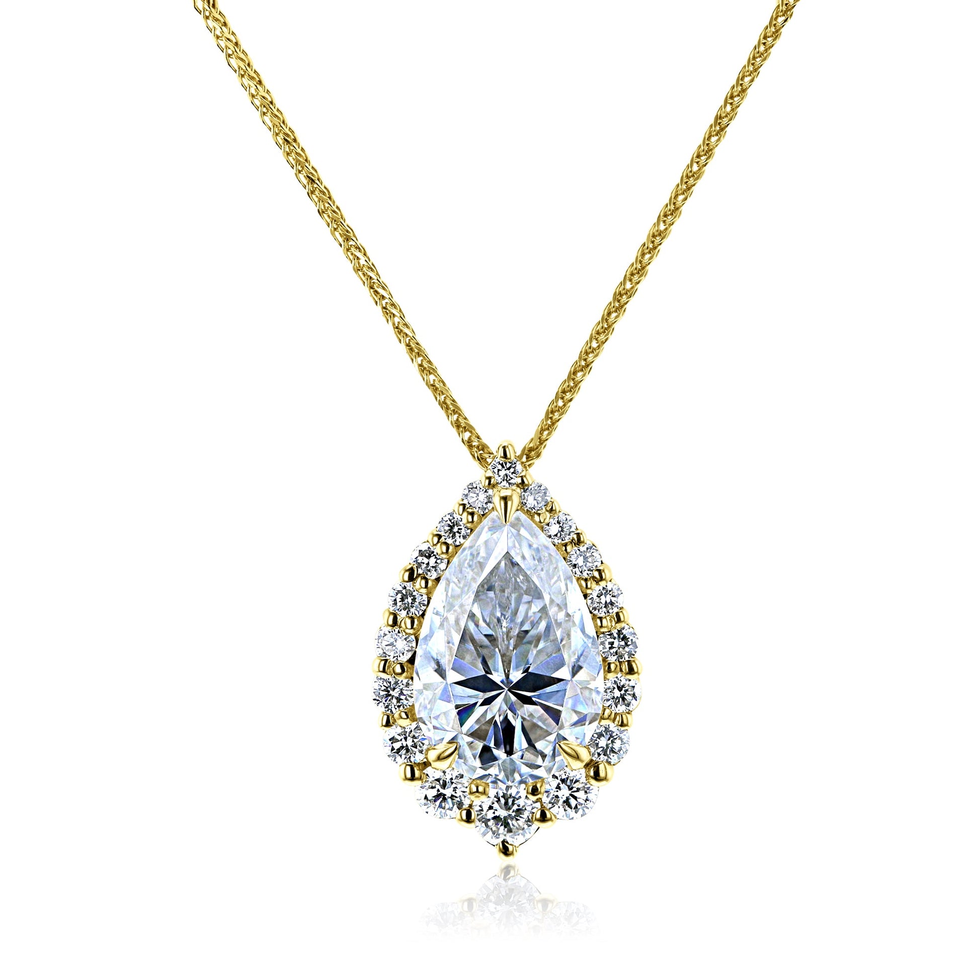 Kobelli Phoebe Diamond & Moissanite Necklace