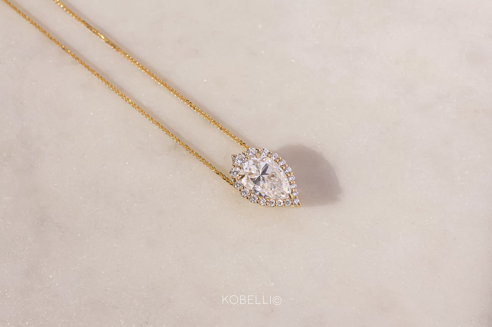 Kobelli Phoebe Diamond & Moissanite Necklace