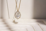 Kobelli phoebe diamant & moissanite halsband