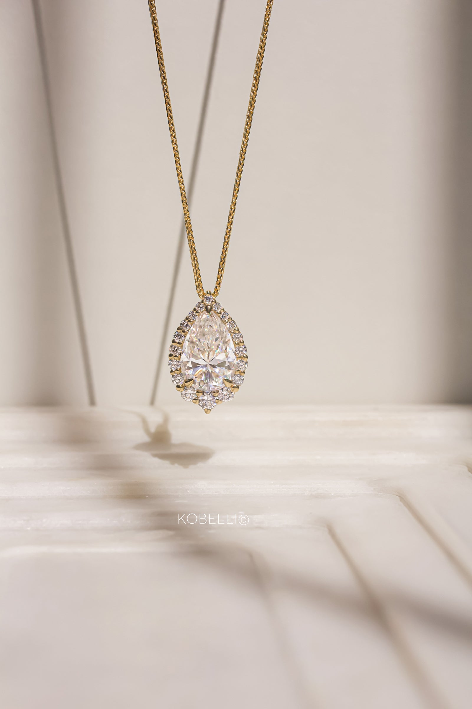 Kobelli Phoebe Diamond & Moissanite Necklace