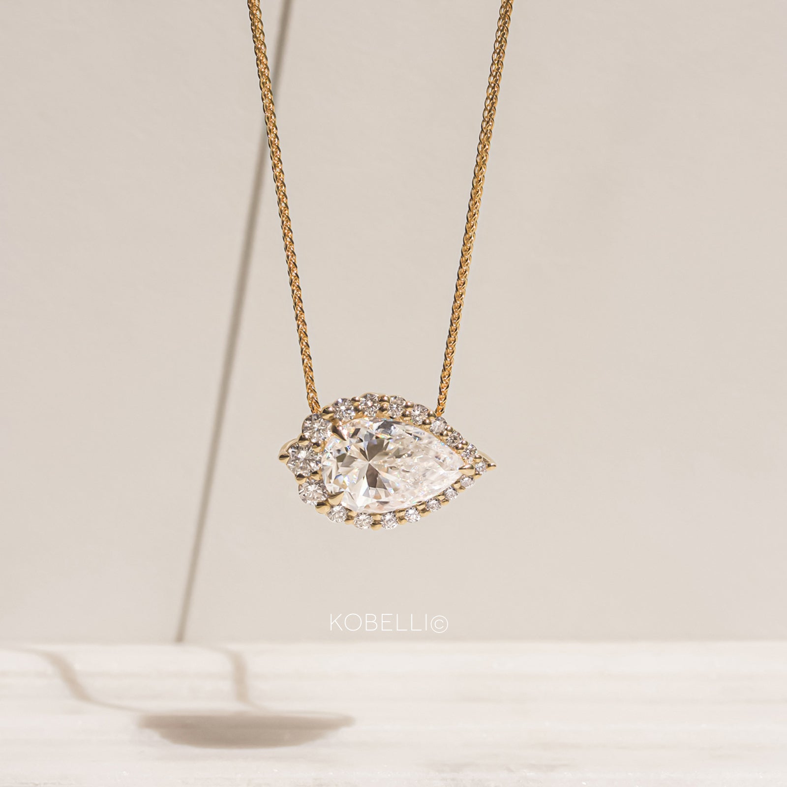 Kobelli Phoebe Diamond & Moissanite Necklace