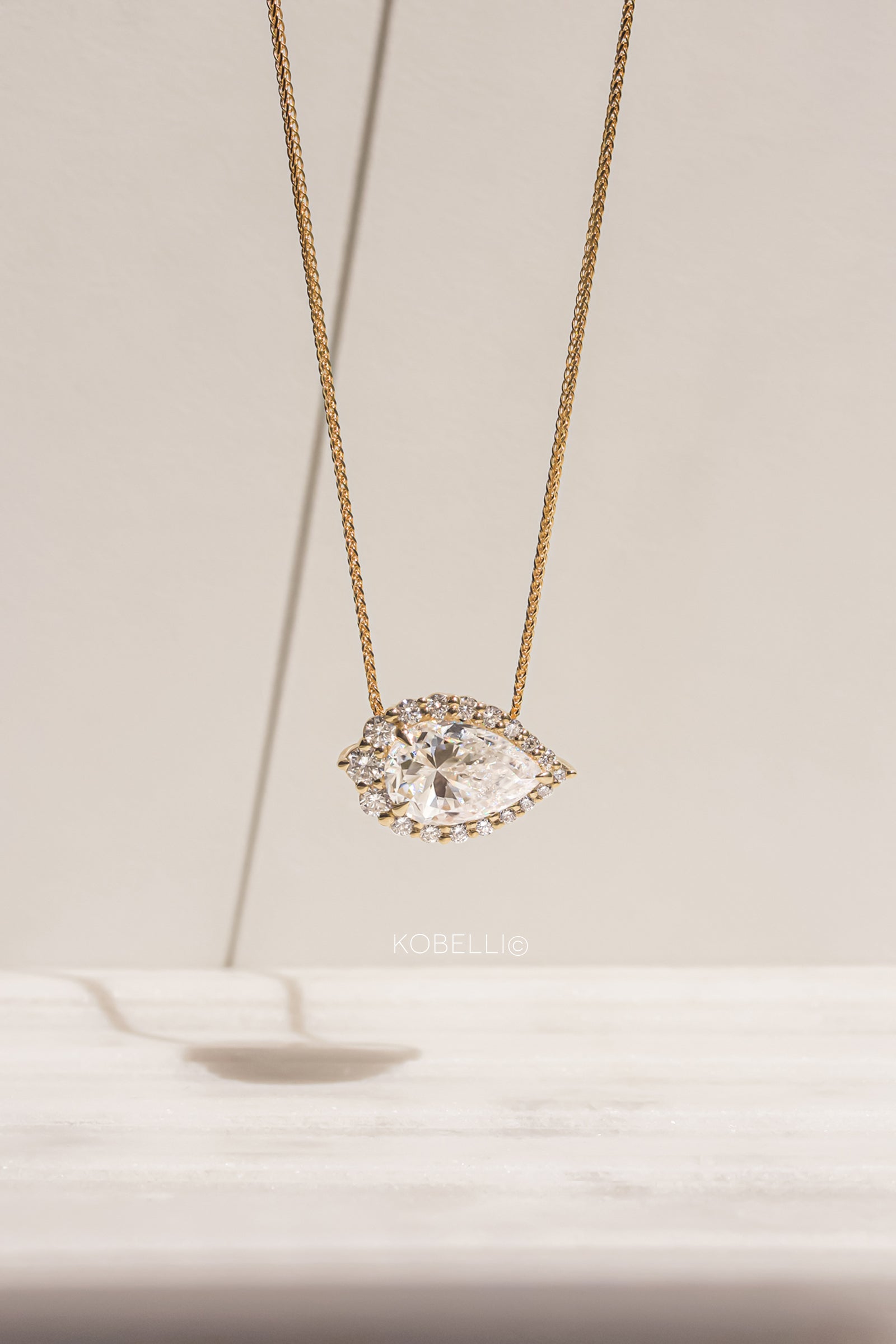 Kobelli Phoebe Diamond & Moissanite Necklace