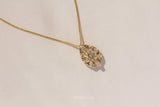Kobelli phoebe diamant & moissanite halsband