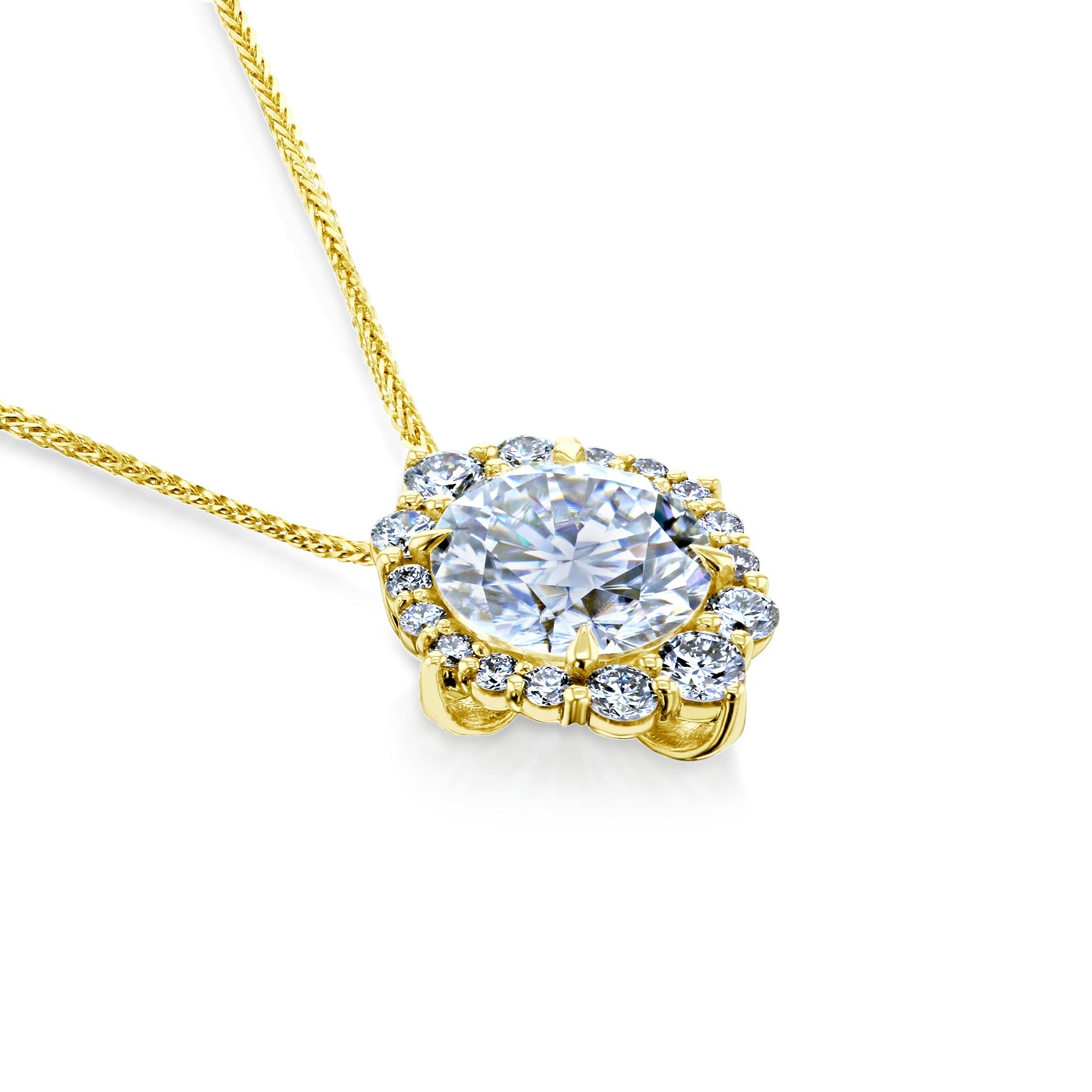 Kobelli Raphaela Diamond & Moissanite Necklace