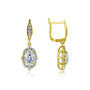Kobelli Ophelia Diamond & Moissanite Earrings