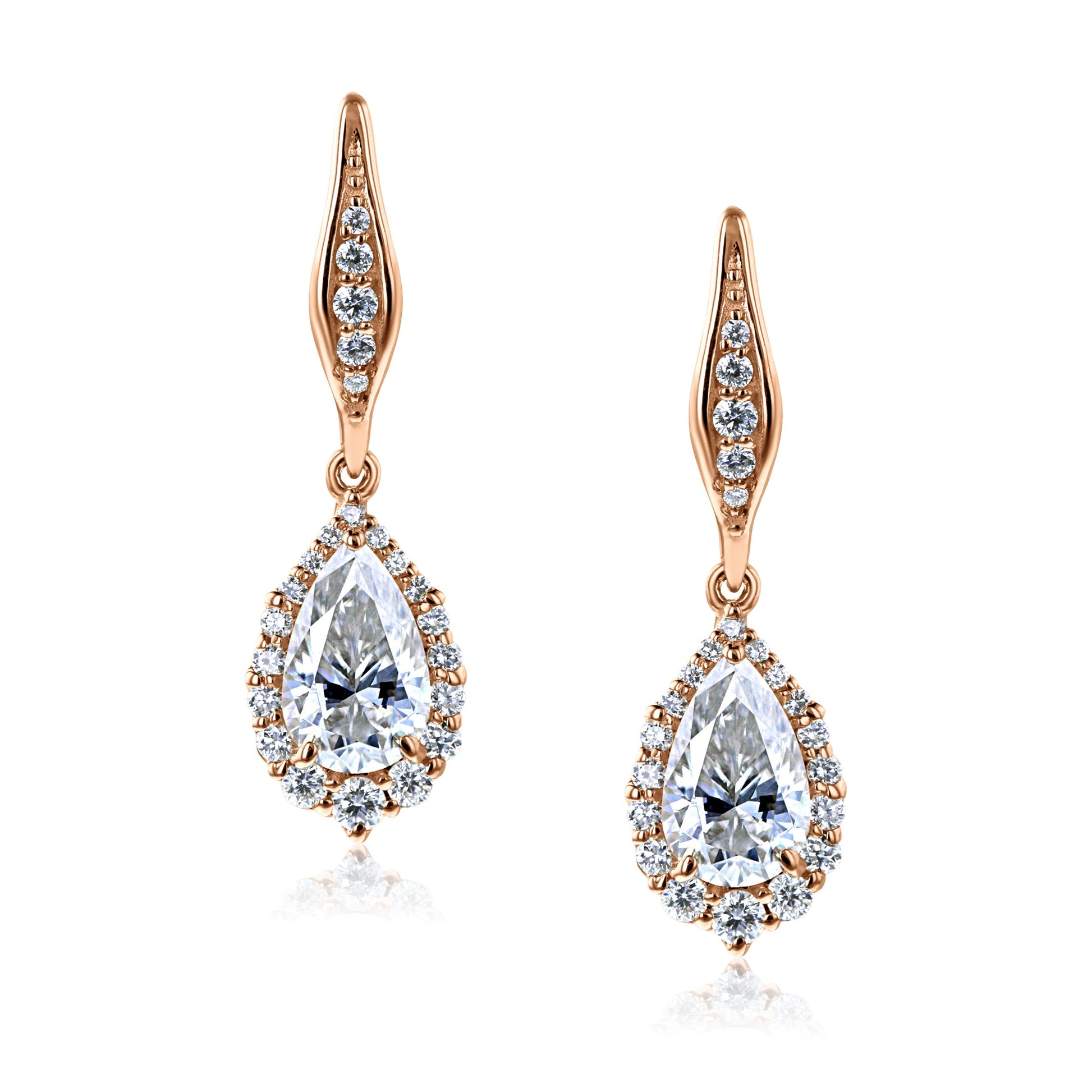 Kobelli Phoebe Diamond & Moissanite Earrings