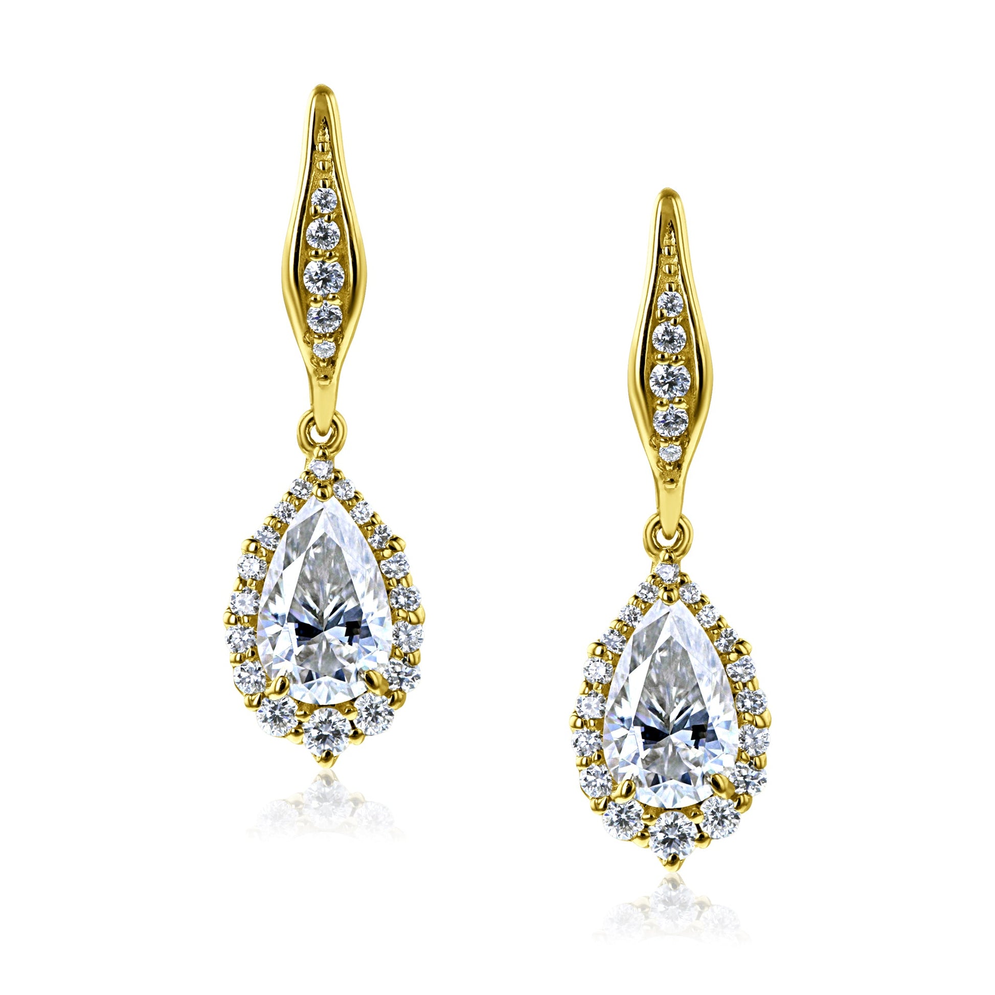 Kobelli Phoebe Diamond & Moissanite Earrings
