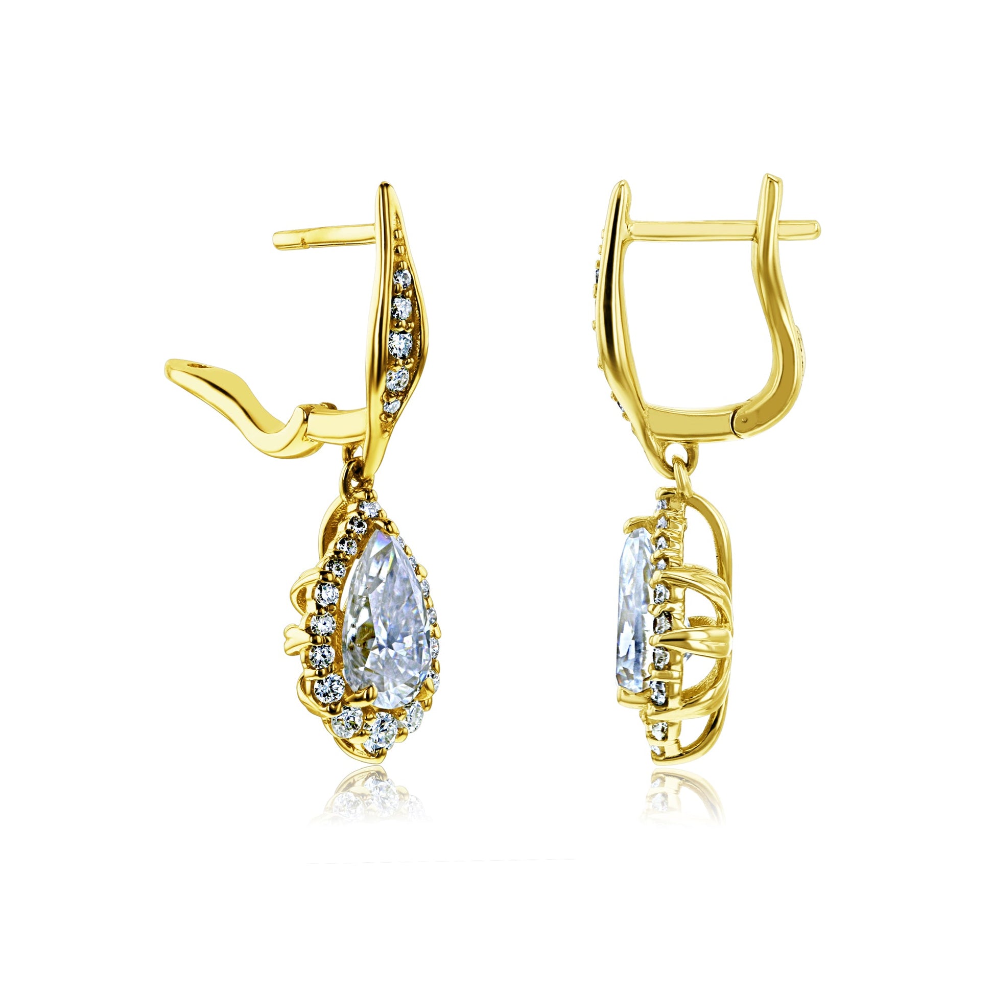 Kobelli Phoebe Diamond & Moissanite Earrings