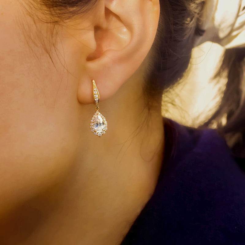 Kobelli Phoebe Diamond & Moissanite Earrings
