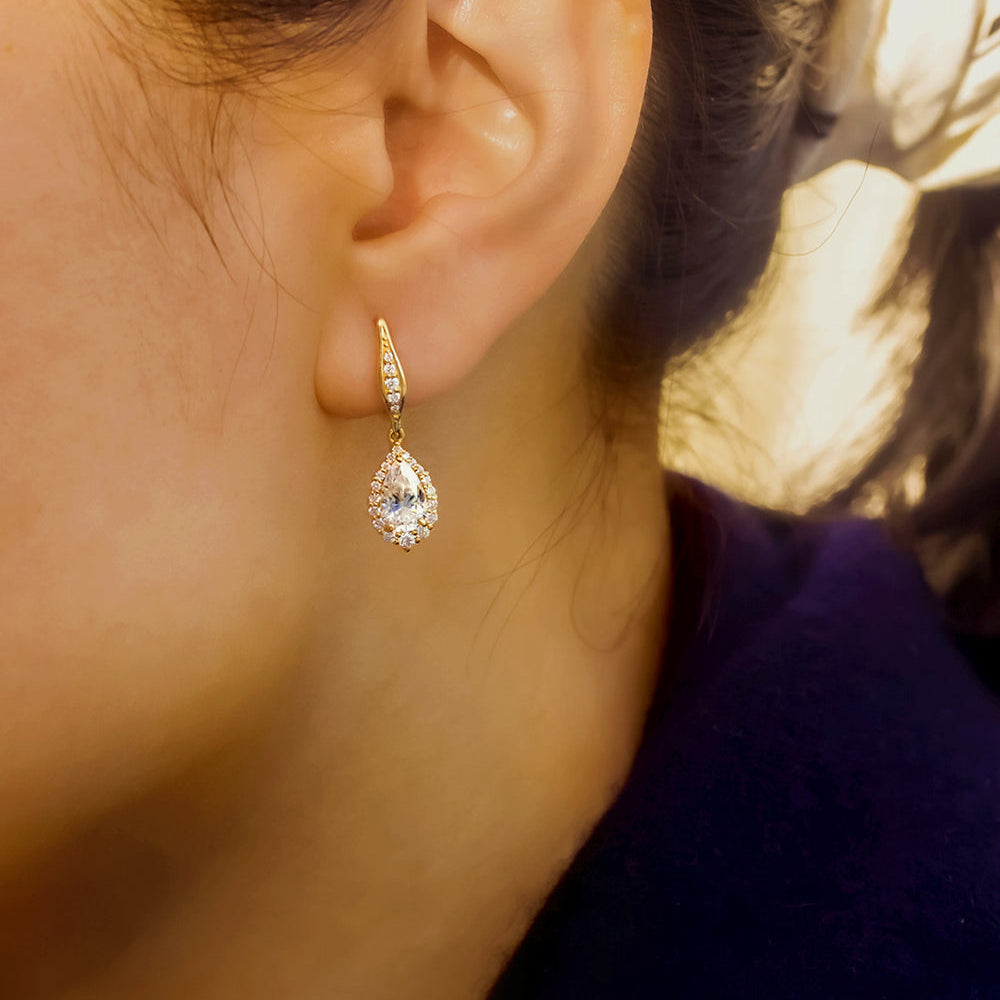 Kobelli Phoebe Diamond & Moissanite Earrings