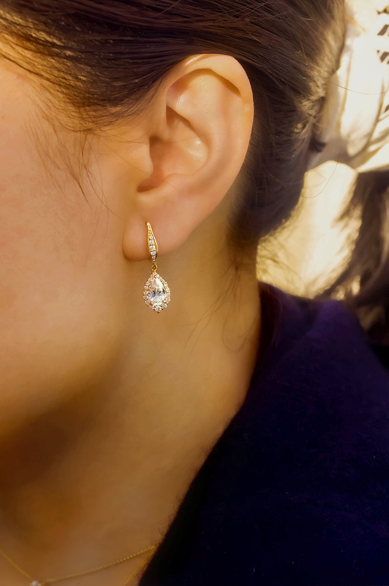 Kobelli Phoebe Diamond & Moissanite Earrings