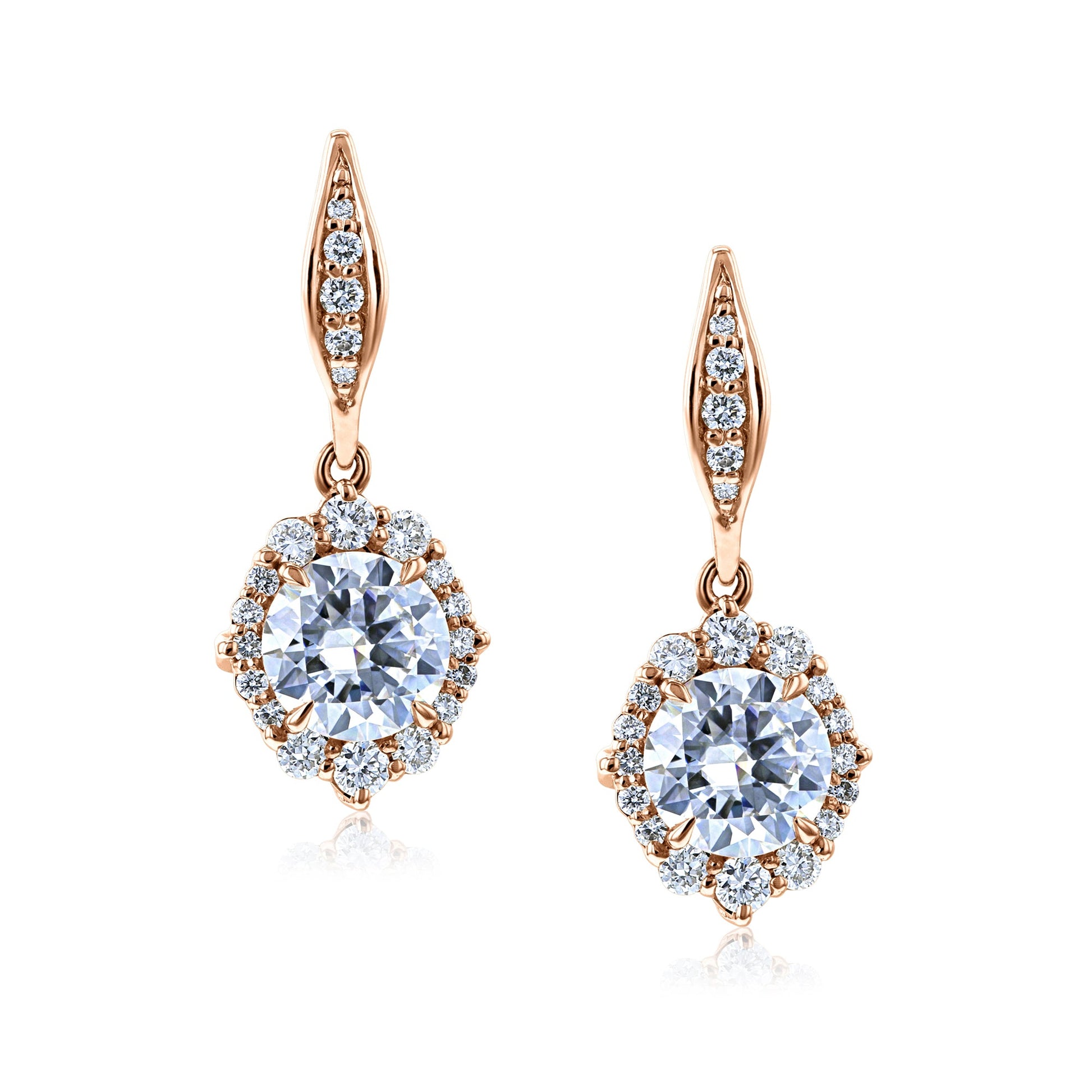 Kobelli Raphaela Diamond & Moissanite Earrings
