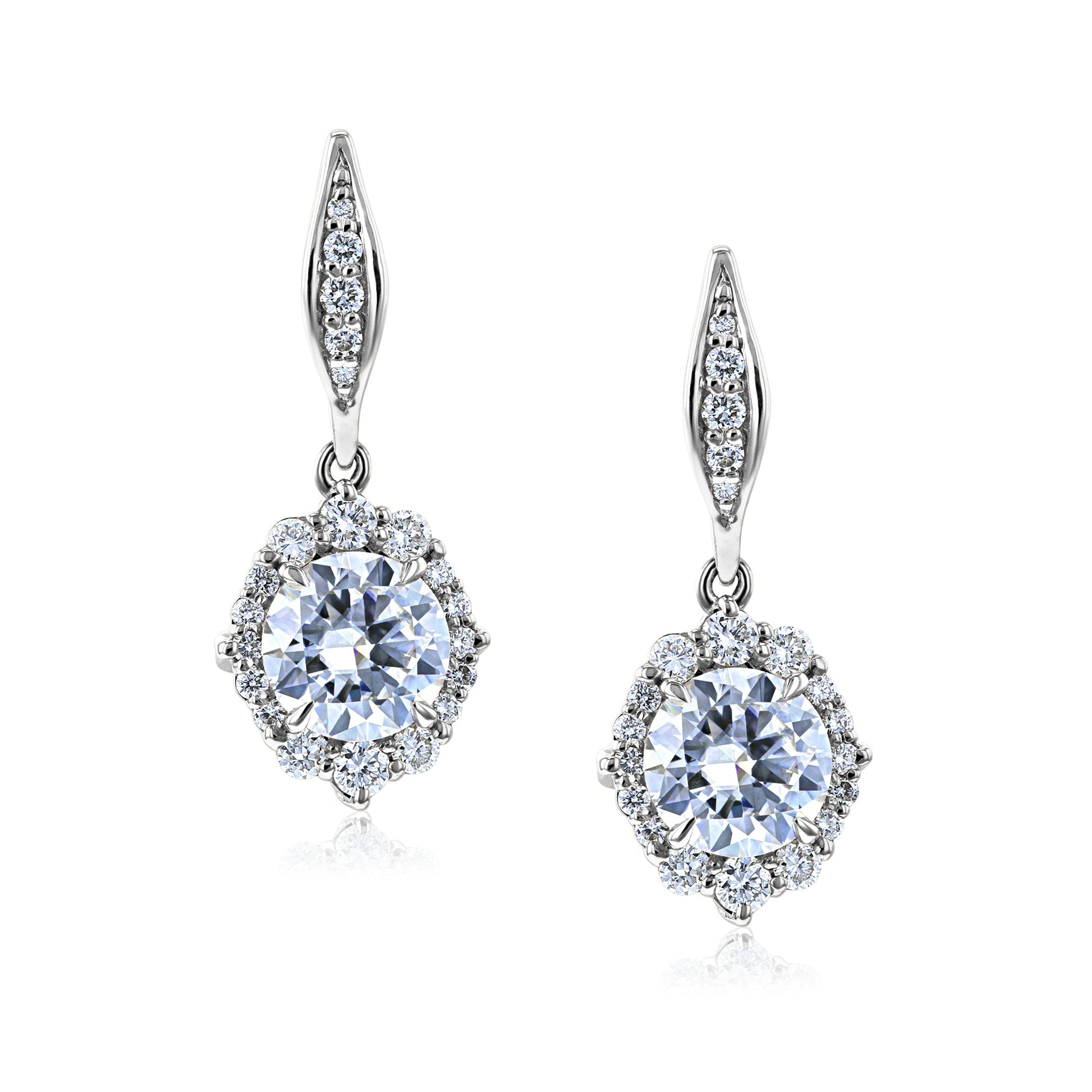 Kobelli Raphaela Diamond & Moissanite Earrings